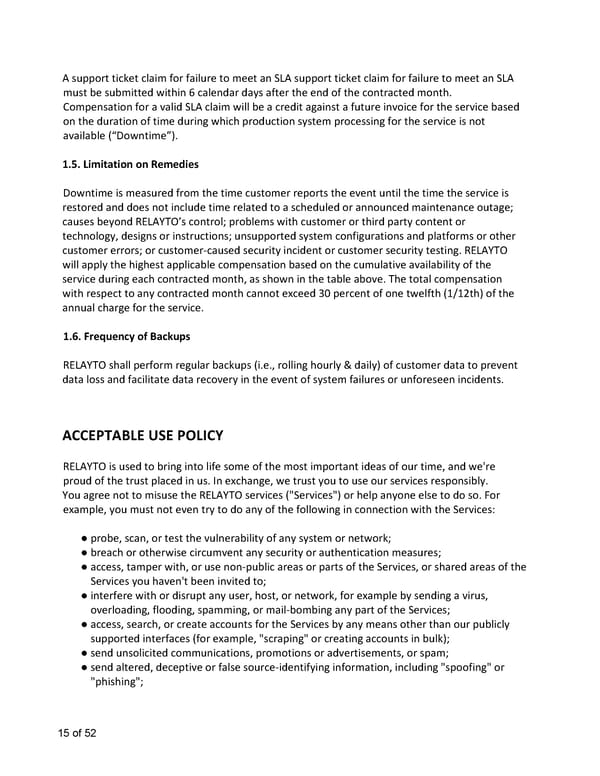 Terms, Conditions, Policies & Plans - Page 15