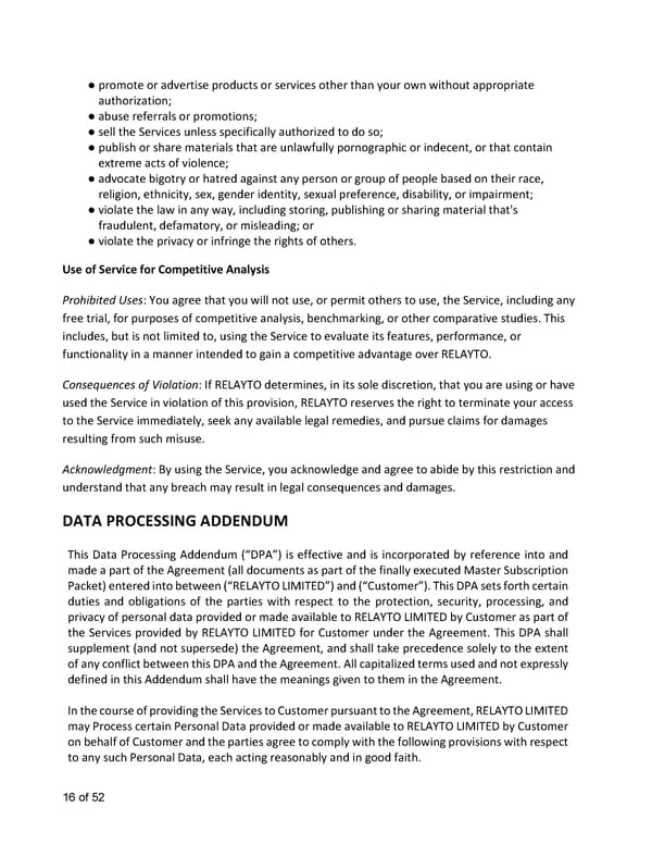 Terms, Conditions, Policies & Plans - Page 16