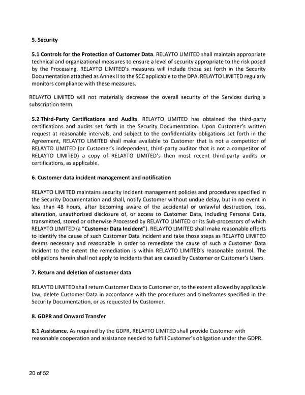 Terms, Conditions, Policies & Plans - Page 20