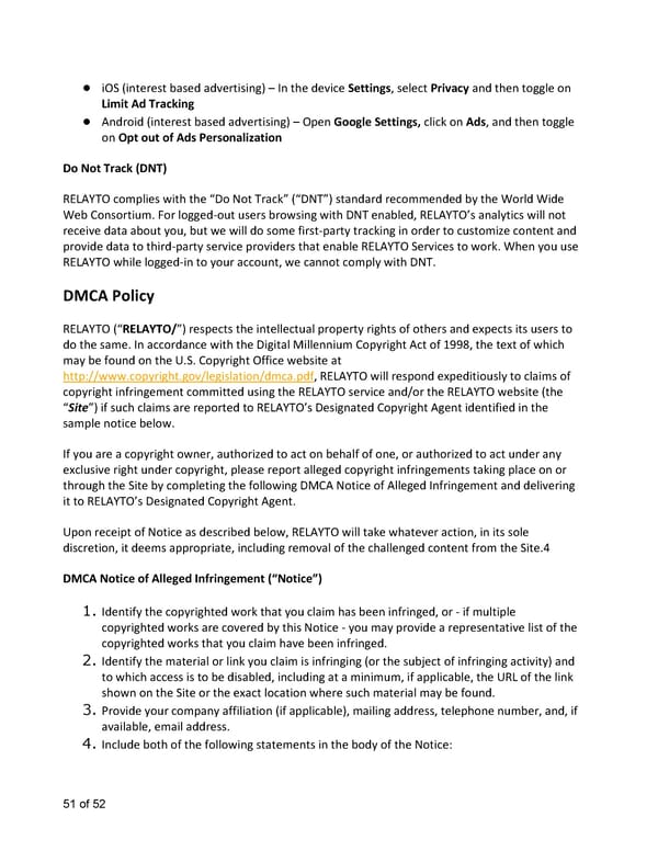 Terms, Conditions, Policies & Plans - Page 51