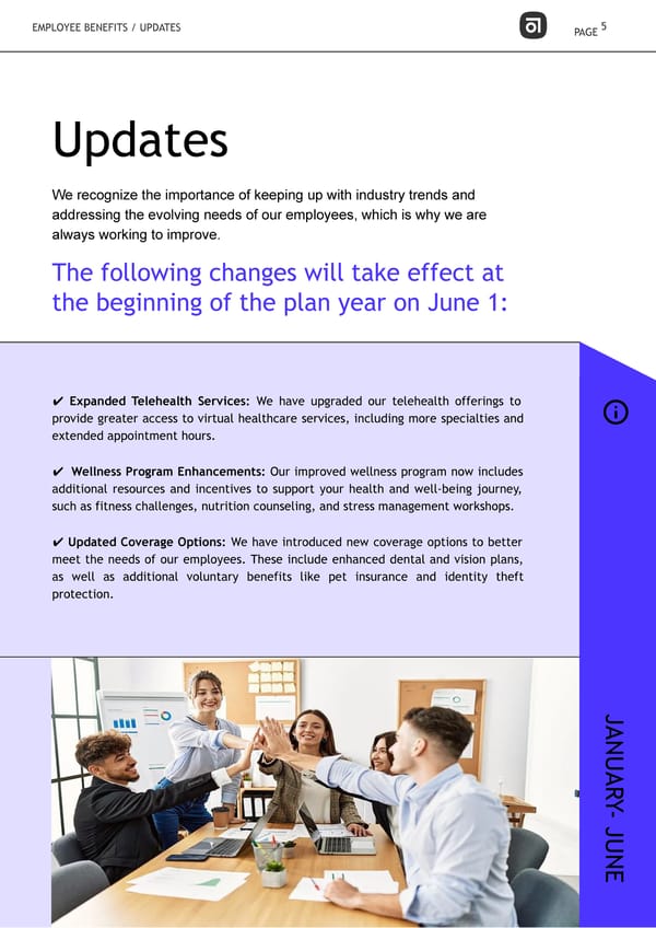 Employee Benefits  Brochure Template  - Page 5