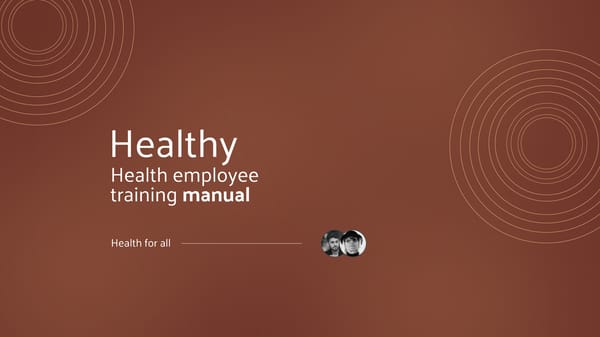 Employee Benefits & Well-Being Template - Google Slides, Powerpoint & PDF - Page 1