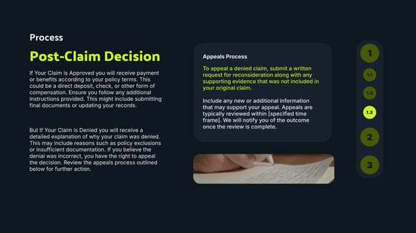 Claim Process Guide Presentation Template - Google Slides, Powerpoint & PDF - Page 5