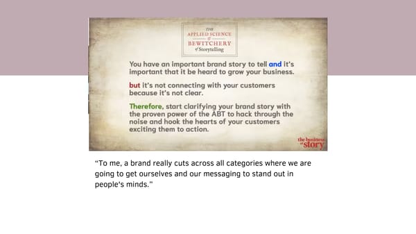 Webinar: How to Craft Your Compelling Brand Story  - Page 4