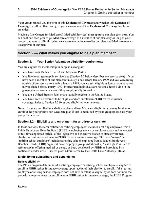 Kaiser Permanente NW Senior Advantage EOC (2024) - Page 46