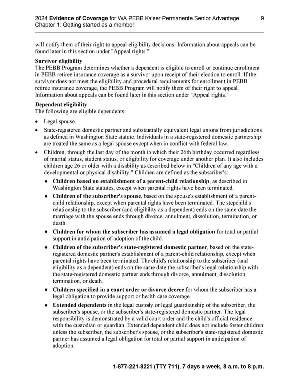 Kaiser Permanente NW Senior Advantage EOC (2024) - Page 47