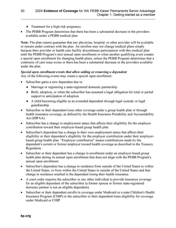 Kaiser Permanente NW Senior Advantage EOC (2024) - Page 58