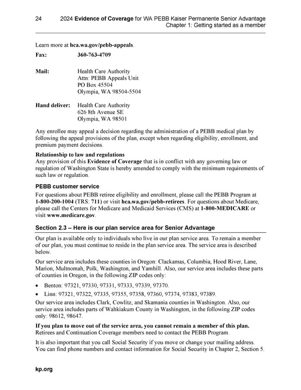 Kaiser Permanente NW Senior Advantage EOC (2024) - Page 62