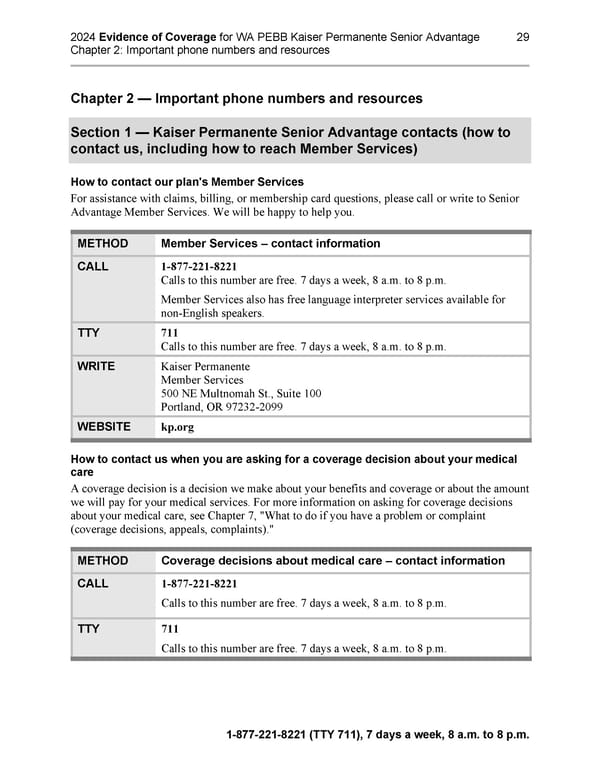 Kaiser Permanente NW Senior Advantage EOC (2024) - Page 67