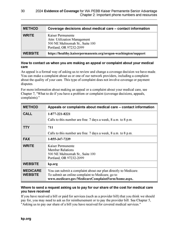 Kaiser Permanente NW Senior Advantage EOC (2024) - Page 68