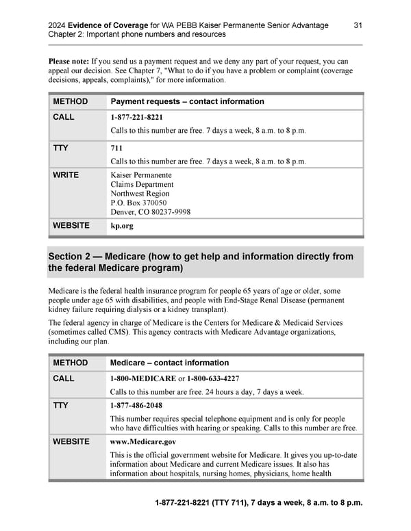 Kaiser Permanente NW Senior Advantage EOC (2024) - Page 69