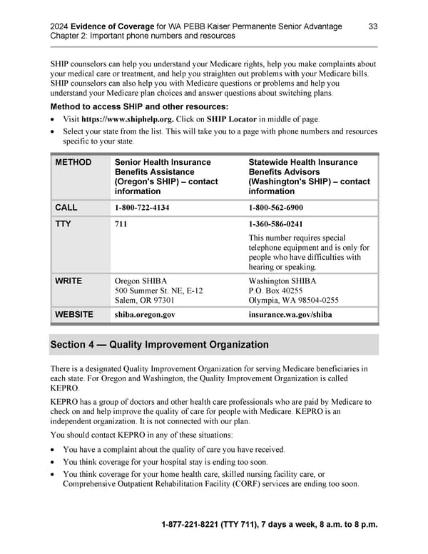 Kaiser Permanente NW Senior Advantage EOC (2024) - Page 71