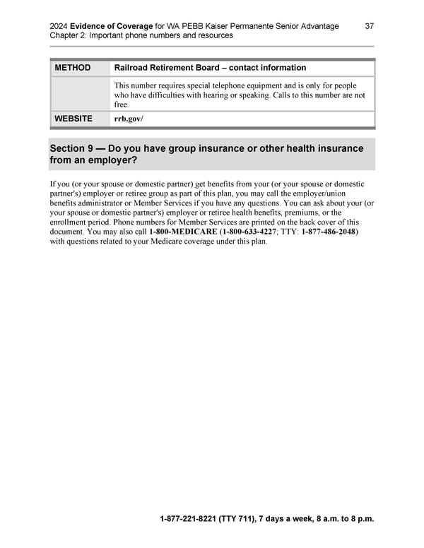 Kaiser Permanente NW Senior Advantage EOC (2024) - Page 75