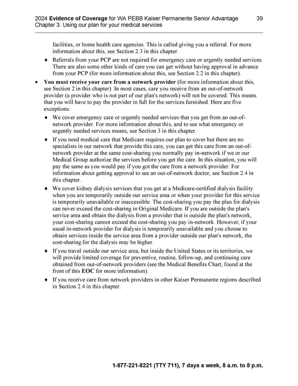 Kaiser Permanente NW Senior Advantage EOC (2024) - Page 77