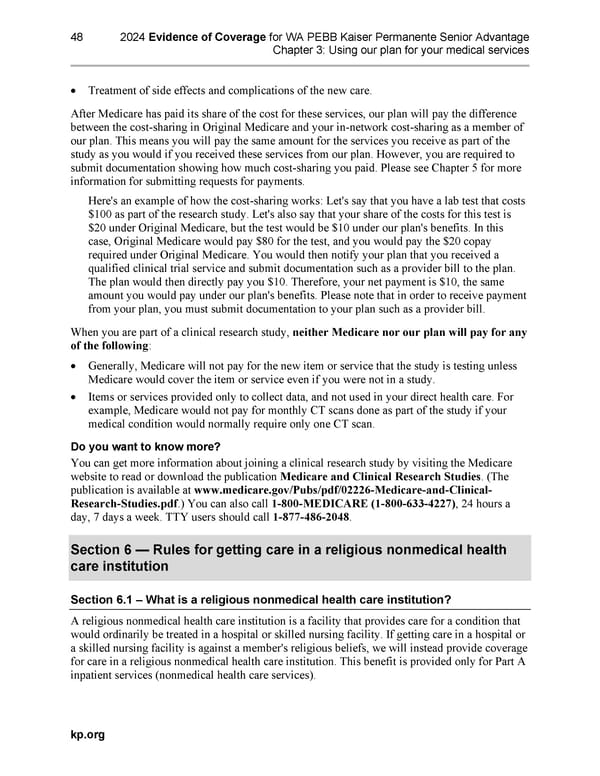 Kaiser Permanente NW Senior Advantage EOC (2024) - Page 86