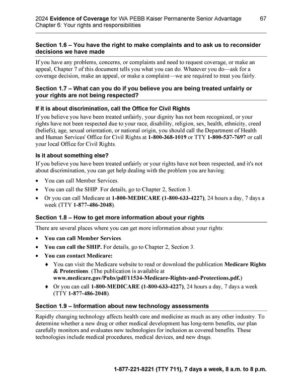 Kaiser Permanente NW Senior Advantage EOC (2024) - Page 105