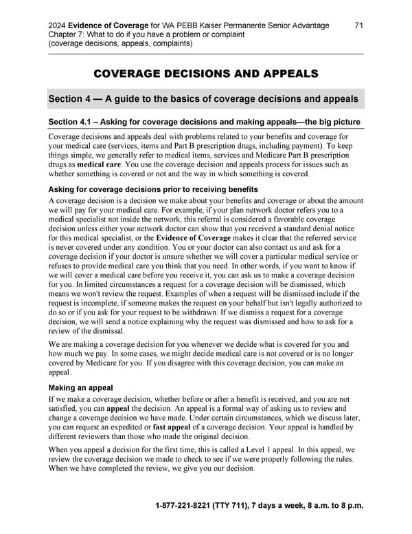 Kaiser Permanente NW Senior Advantage EOC (2024) - Page 109