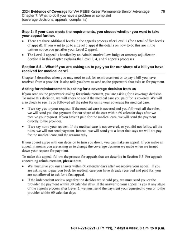 Kaiser Permanente NW Senior Advantage EOC (2024) - Page 117