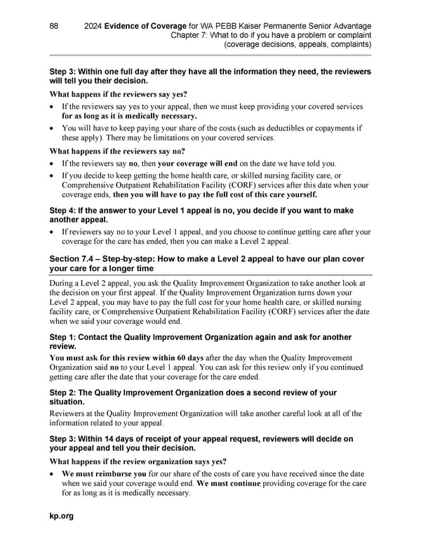 Kaiser Permanente NW Senior Advantage EOC (2024) - Page 126