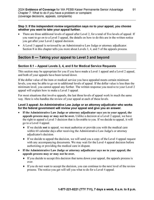 Kaiser Permanente NW Senior Advantage EOC (2024) - Page 129