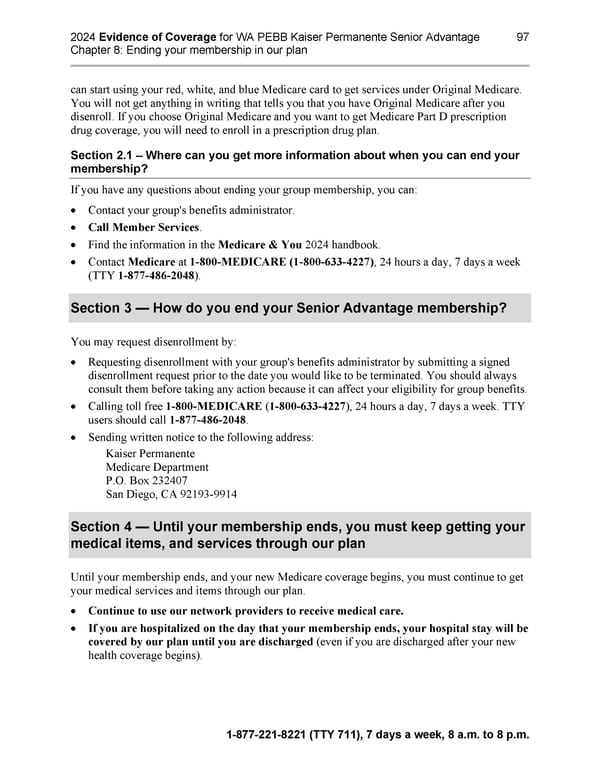 Kaiser Permanente NW Senior Advantage EOC (2024) - Page 135