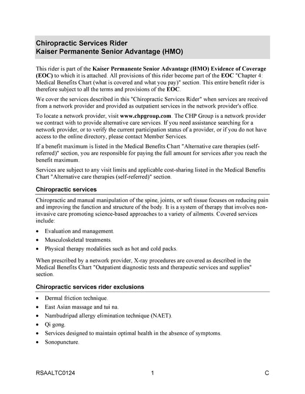 Kaiser Permanente NW Senior Advantage EOC (2024) - Page 156