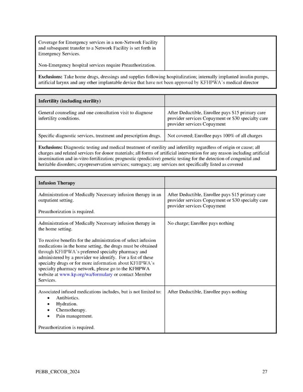 Kaiser Permanente WA Original Medicare EOC (2024) - Page 27