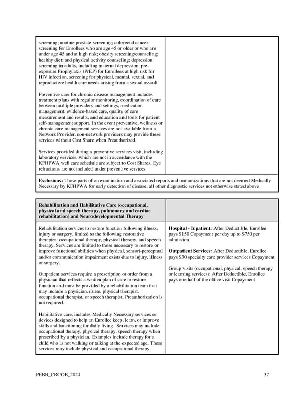 Kaiser Permanente WA Original Medicare EOC (2024) - Page 37