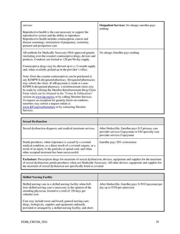 Kaiser Permanente WA Original Medicare EOC (2024) - Page 39