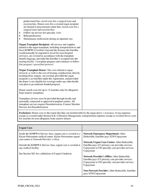 Kaiser Permanente WA Original Medicare EOC (2024) - Page 44