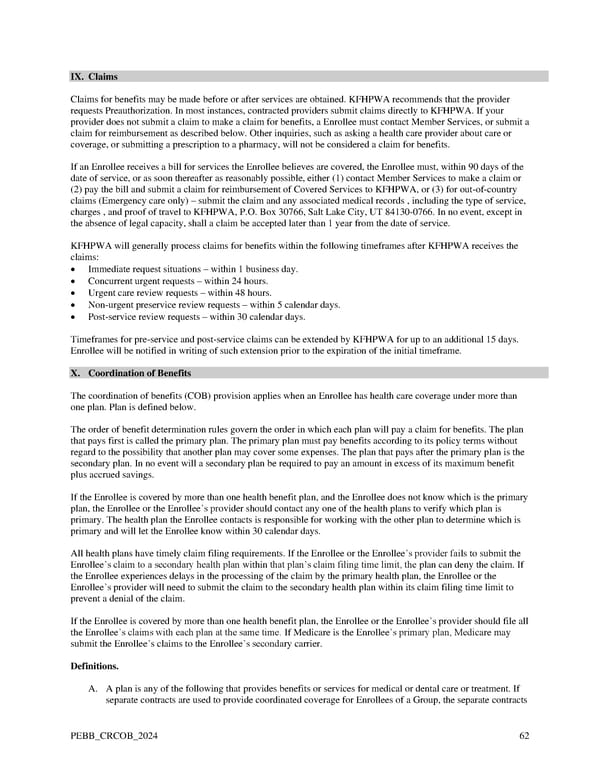 Kaiser Permanente WA Original Medicare EOC (2024) - Page 62