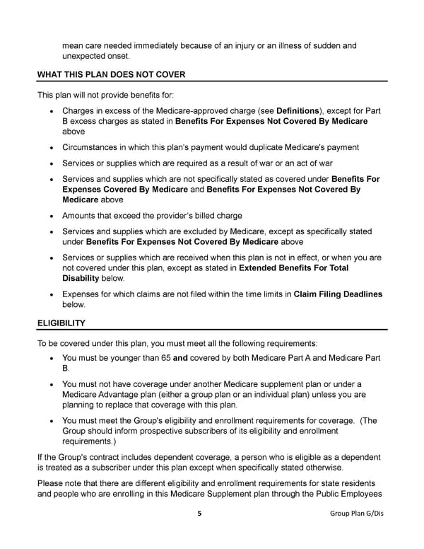 Plan G Certificate - Disability (2024) - Page 8