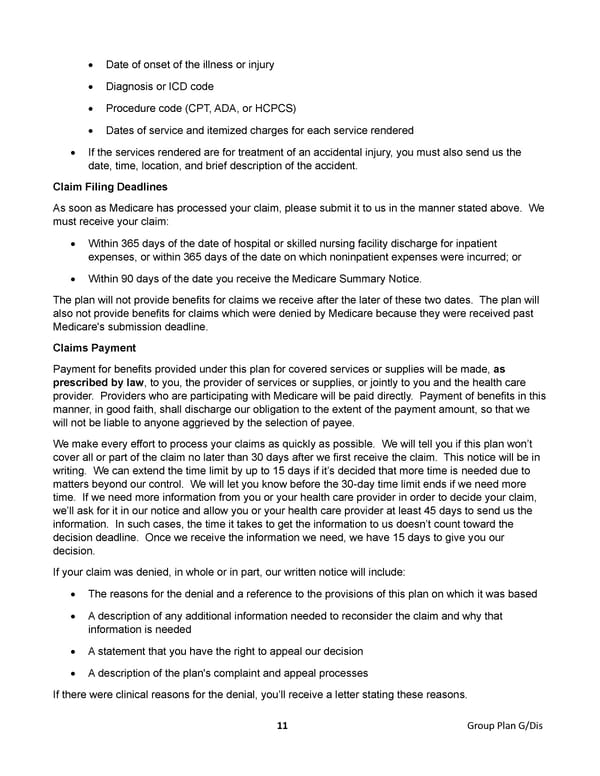 Plan G Certificate - Disability (2024) - Page 14