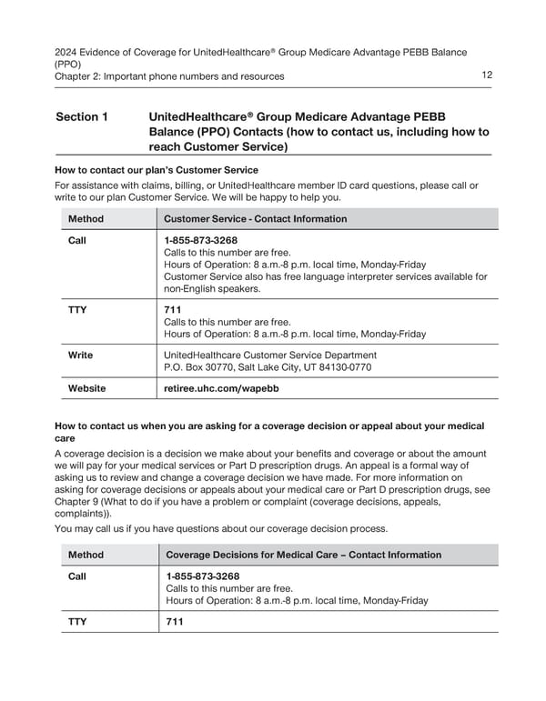 UnitedHealthcare PEBB Balance EOC (2024) - Page 18