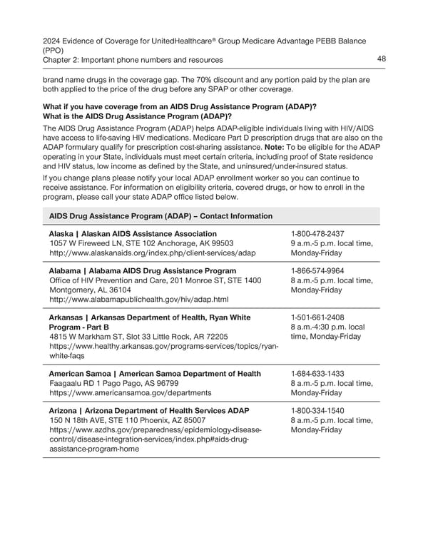 UnitedHealthcare PEBB Balance EOC (2024) - Page 54