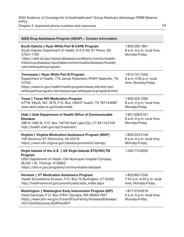 UnitedHealthcare PEBB Balance EOC (2024) - Page 60