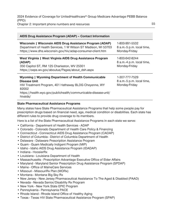 UnitedHealthcare PEBB Balance EOC (2024) - Page 61