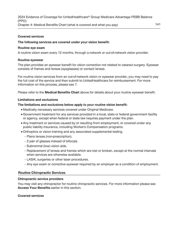 UnitedHealthcare PEBB Balance EOC (2024) - Page 147