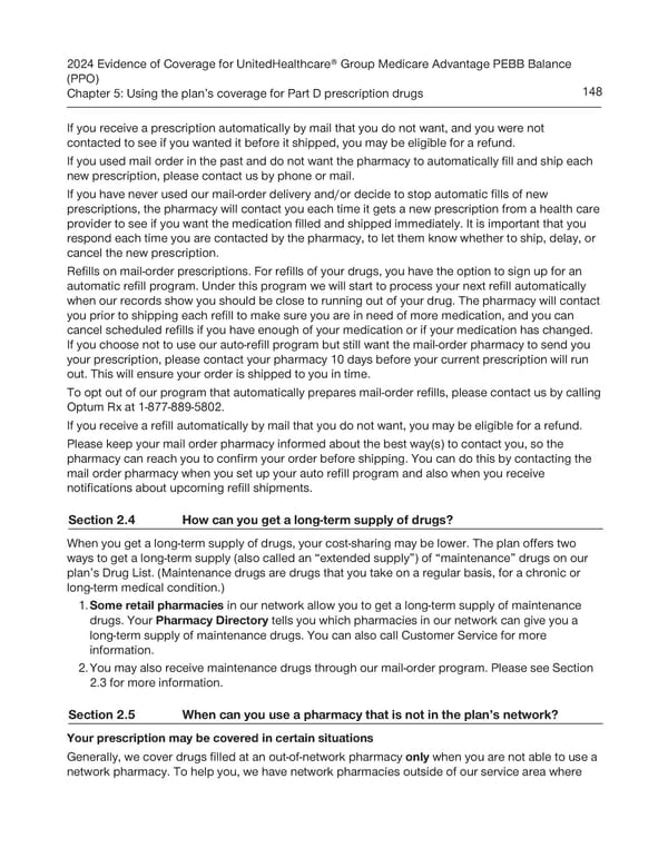 UnitedHealthcare PEBB Balance EOC (2024) - Page 154