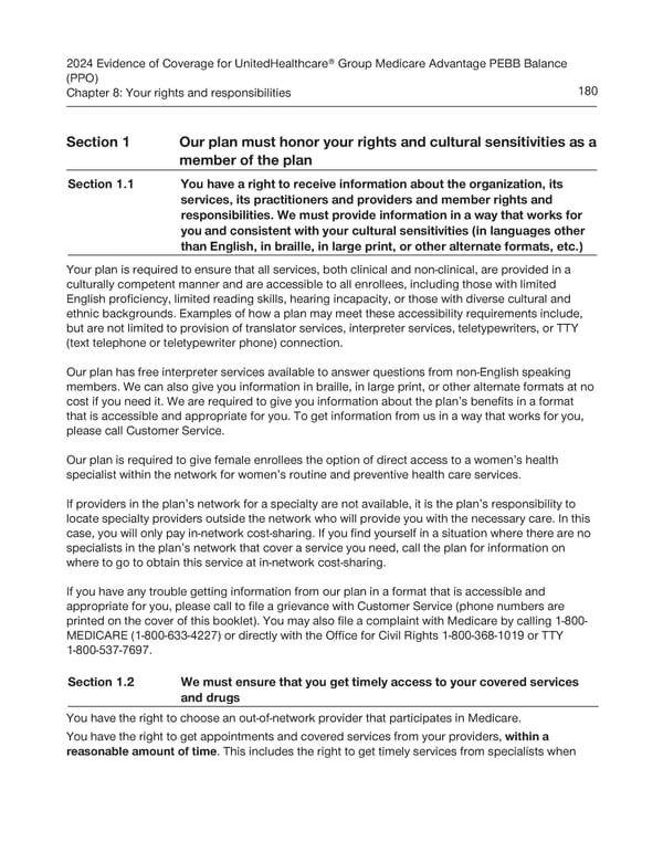 UnitedHealthcare PEBB Balance EOC (2024) - Page 186