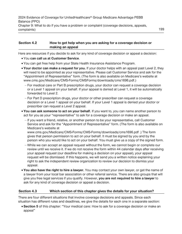 UnitedHealthcare PEBB Balance EOC (2024) - Page 205