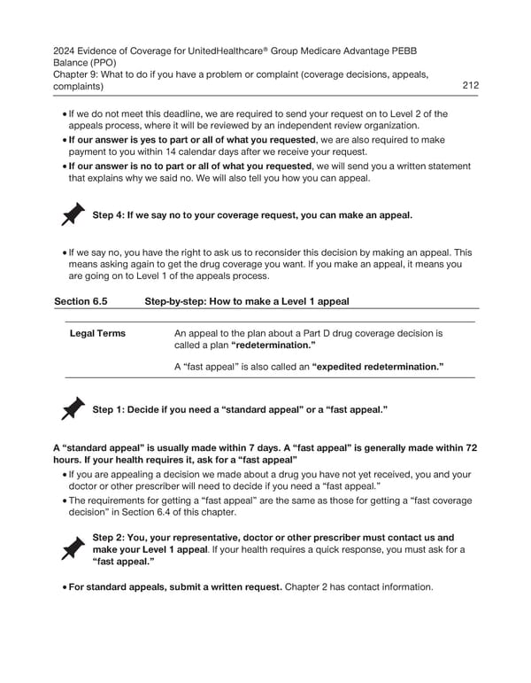 UnitedHealthcare PEBB Balance EOC (2024) - Page 218