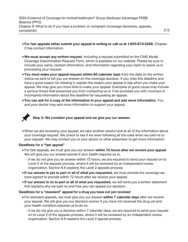 UnitedHealthcare PEBB Balance EOC (2024) - Page 219