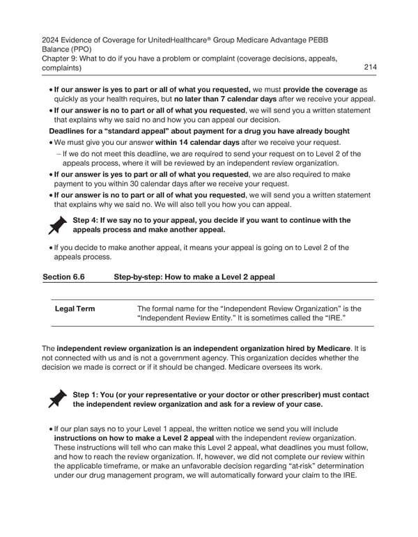 UnitedHealthcare PEBB Balance EOC (2024) - Page 220