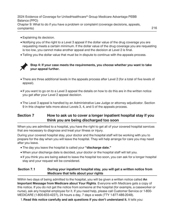 UnitedHealthcare PEBB Balance EOC (2024) - Page 222