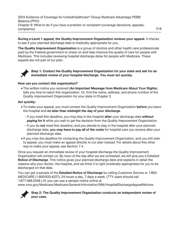 UnitedHealthcare PEBB Balance EOC (2024) - Page 224