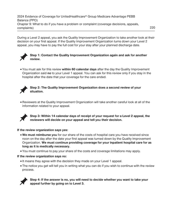 UnitedHealthcare PEBB Balance EOC (2024) - Page 226