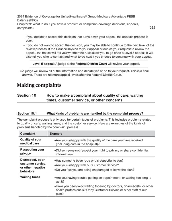 UnitedHealthcare PEBB Balance EOC (2024) - Page 238