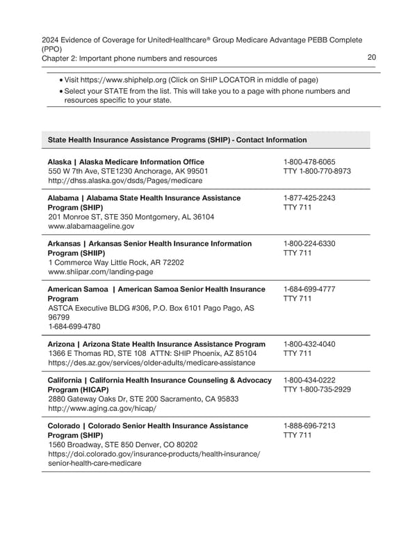 UnitedHealthcare PEBB Complete EOC (2024) - Page 26