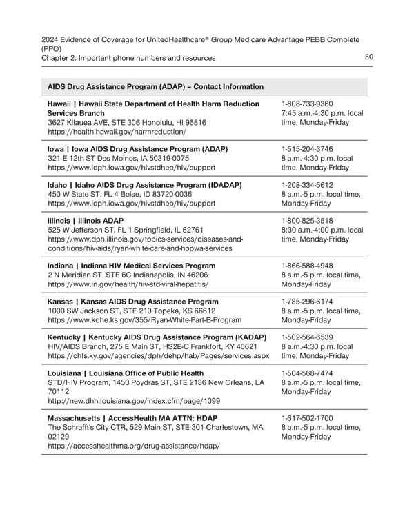 UnitedHealthcare PEBB Complete EOC (2024) - Page 56